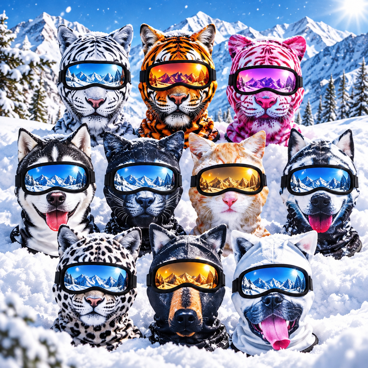 Mască Ski Balaclava